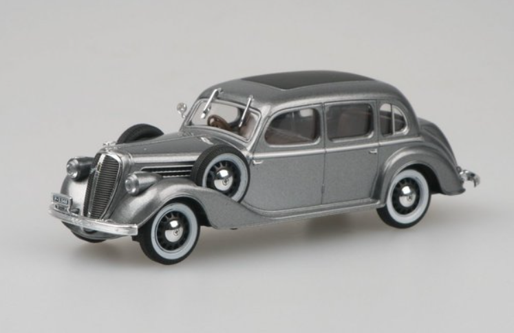 Skoda Superb - 1938, silver Abrex 1:43