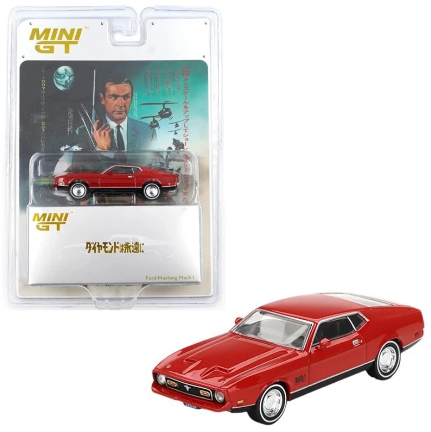 Ford Mustang Mach 1 - Diamonds Are Forever - Japanese Blister 1971 Mini GT 1:64