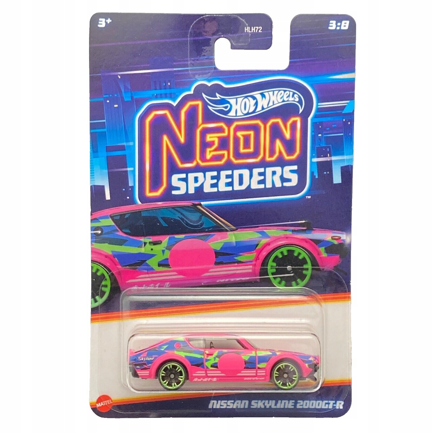 Nissan Skyline 2000GT-R - Neon Speeders - Hot Wheels 1:64