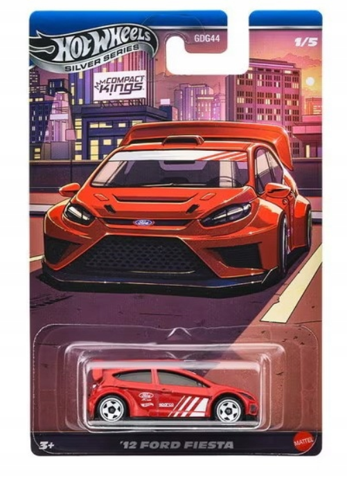 '12 Ford Fiesta - Compact Kings Hot Wheels 1:64