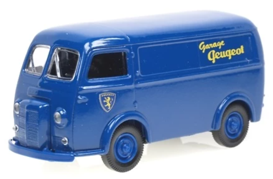 Peugeot D4A - 1964, blue Solido 1:43
