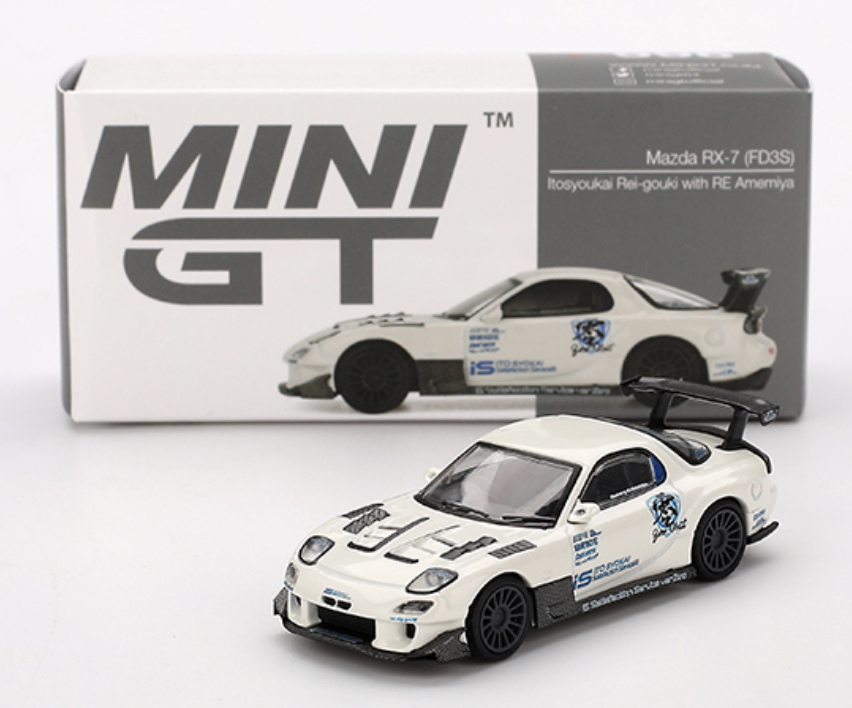 Mazda RX7 (FD3S) Itosyukai Rei-gouki with RE Amemiya - 2004 Mini GT 1:64