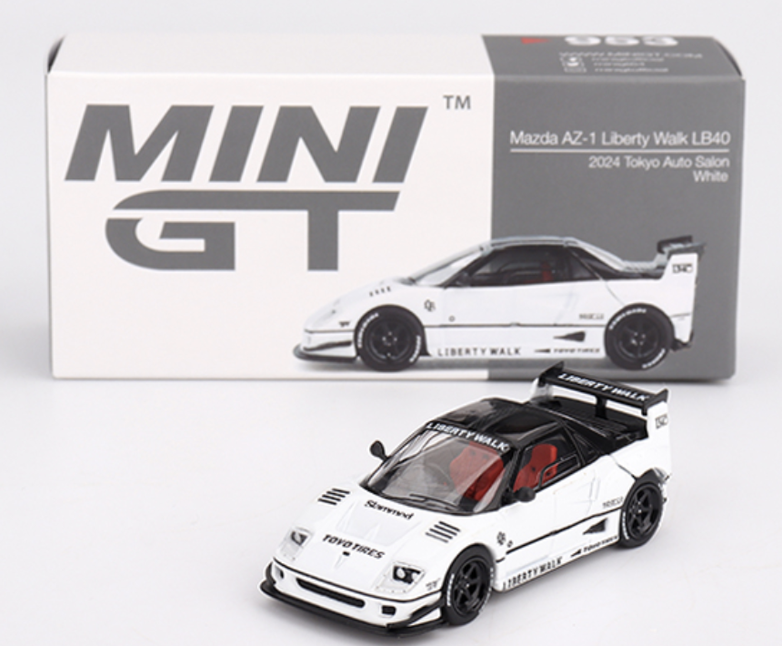 Mazda AZ-1 Liberty Walk LB40 Tokyo Auto Salon - 2024 Mini GT 1:64