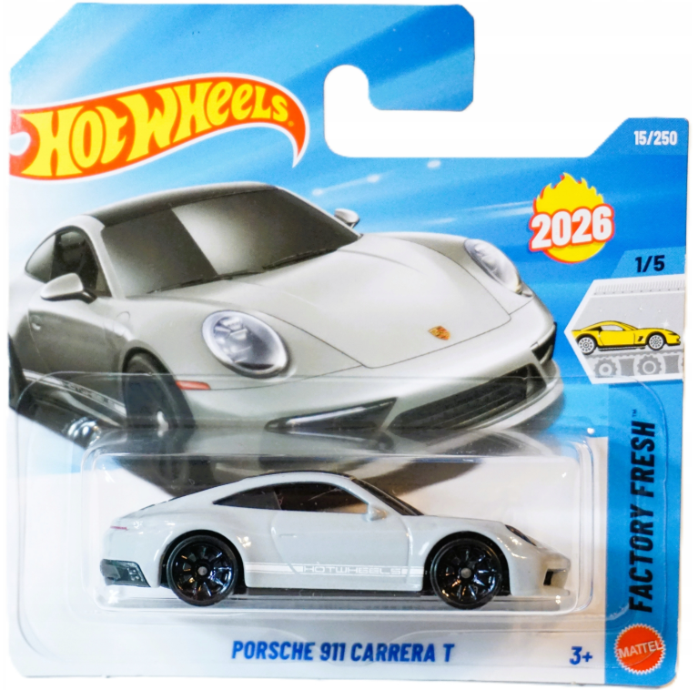 Porsche 911 Carrera T Hot Wheels 1:64