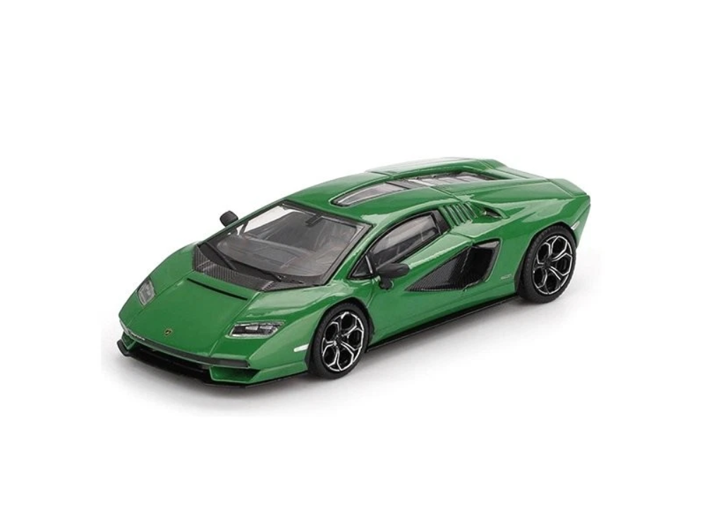 Lamborghini Countach LPI 800-4 - 2022, verde medio Mini GT 1:64