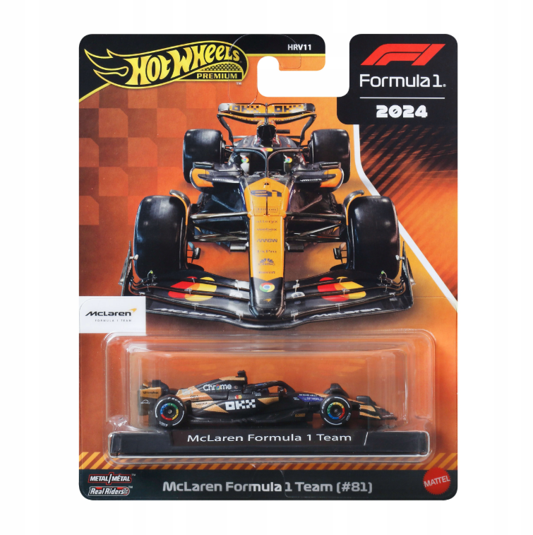 McLaren Formula 1 Team #81 Hot Wheels Premium 1:64