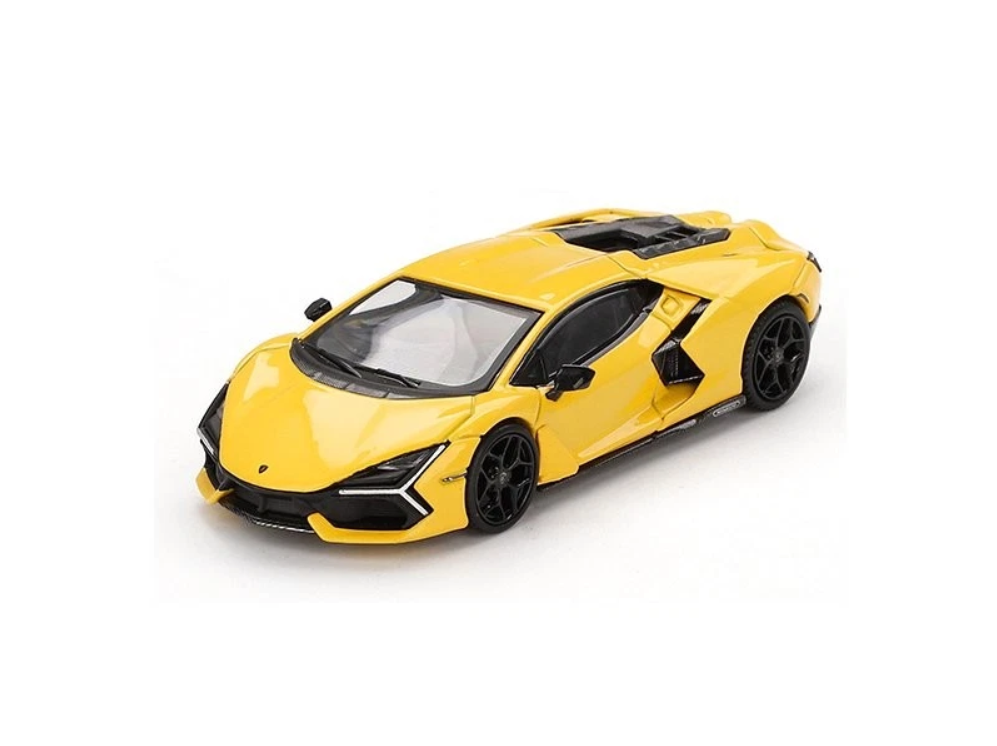 Lamborghini Revuelto Giallo - 2024, yellow Mini GT 1;64