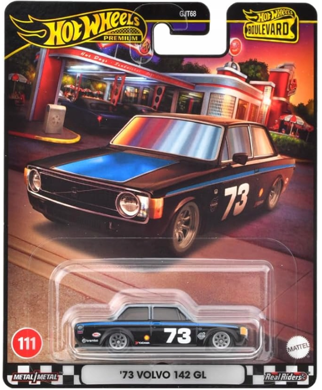 '73 Volvo 142 GL - Boulevard Hot Wheels Premium 1:64