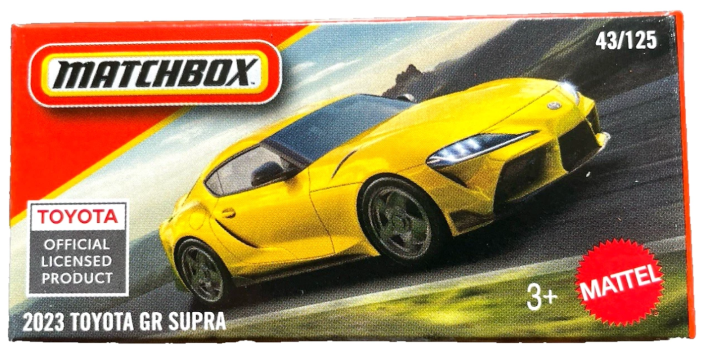 2023 Toyota GR Supra Matchbox 1:64