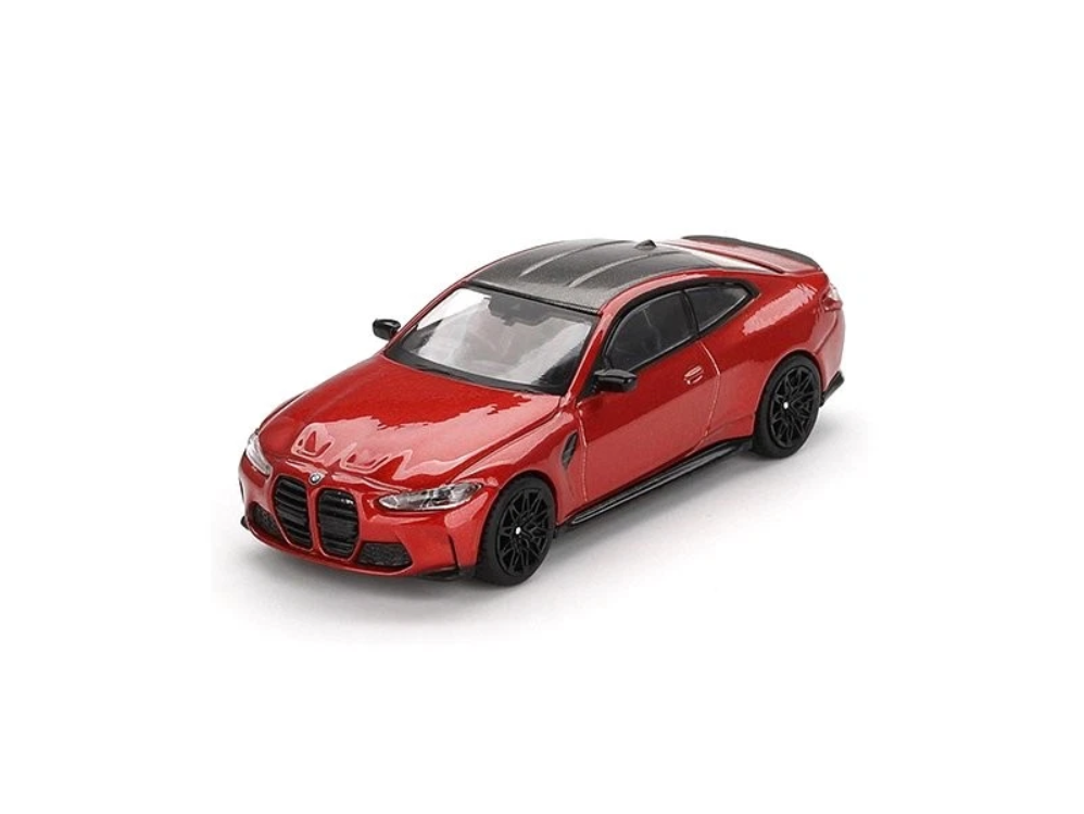 BMW M4 (G82) Competition - 2024, sakhir orange Mini GT 1:64