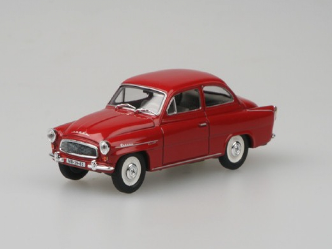 Skoda Octavia - 1963, red Abrex 1:43