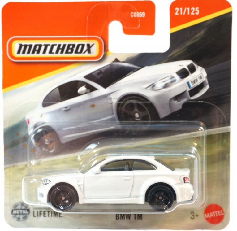 BMW M1, white Matchbox 1:64