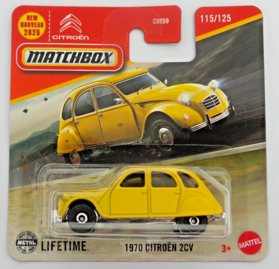 1970 Citroen 2CV Matchbox 1:64