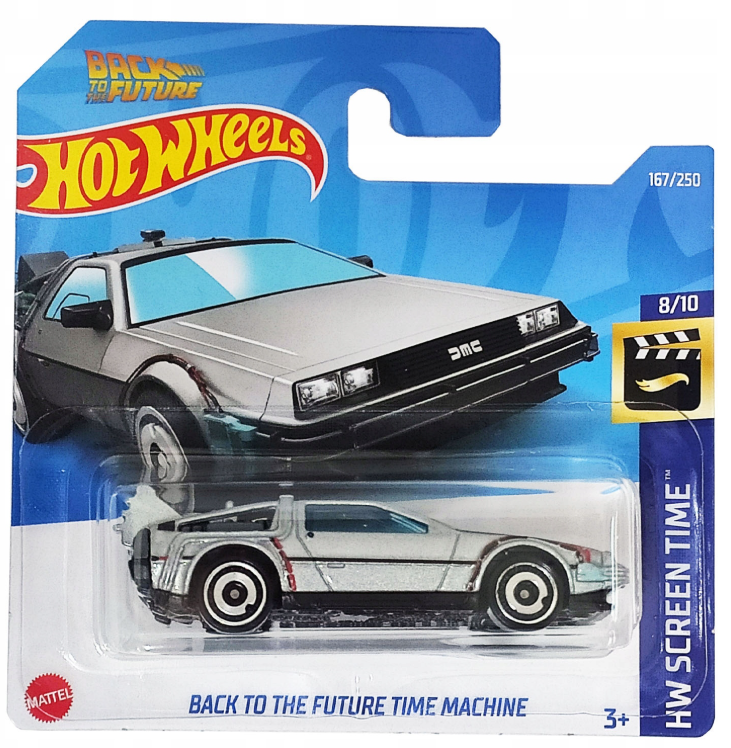 Back To The Future Time Machine Hot Wheels 1:64