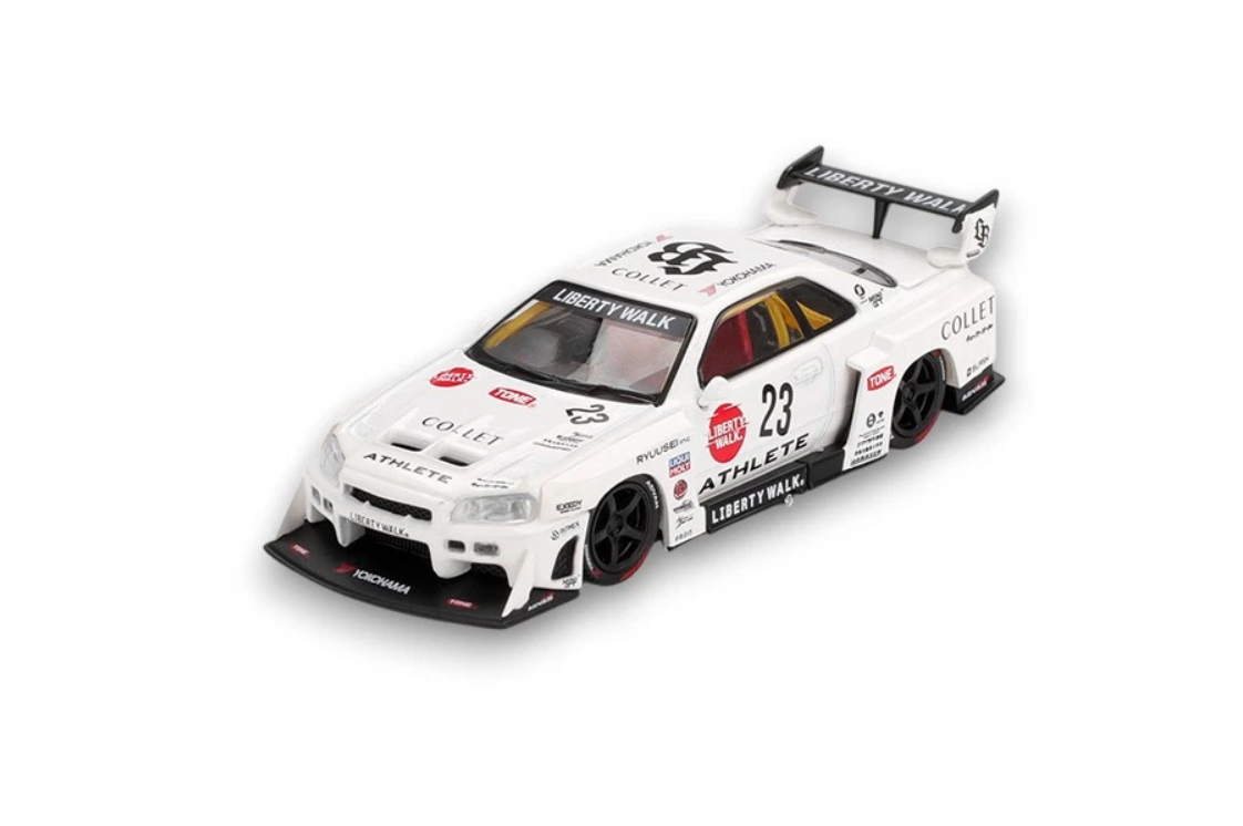 Nissan GTR (R34) Super Silhouette Athlete/Collet - 2024 Mini GT 1:64