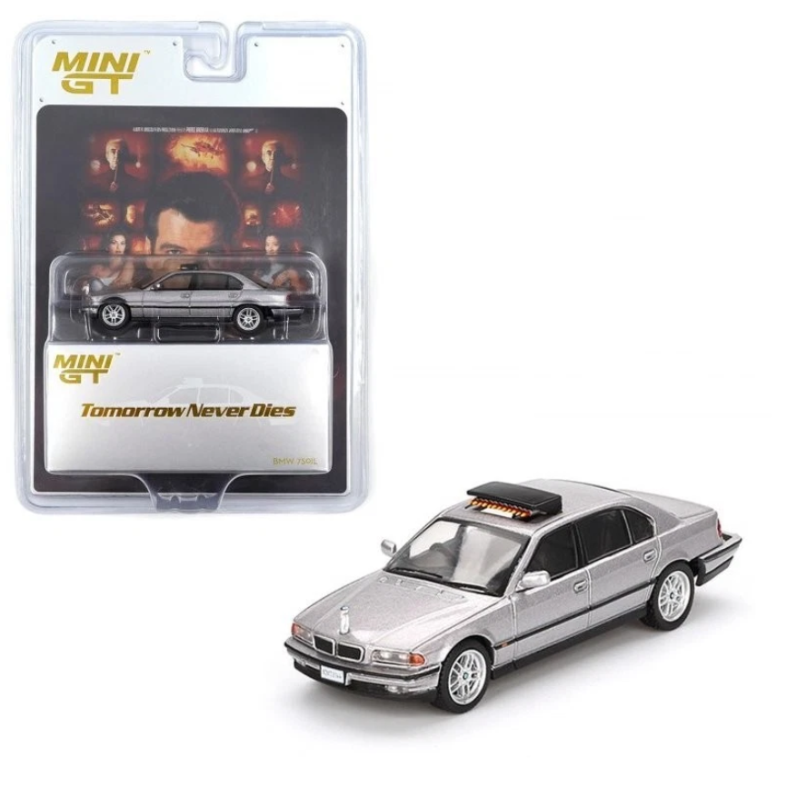 BMW 750 IL (E39) - Tomorrow Never Dies English Blister Packing - 1997 Mini GT 1:64