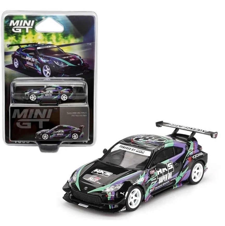 (BLISTER) Toyota GR86 HKS Type R Tokyo Auto Salon - 2022 Mini GT 1:64