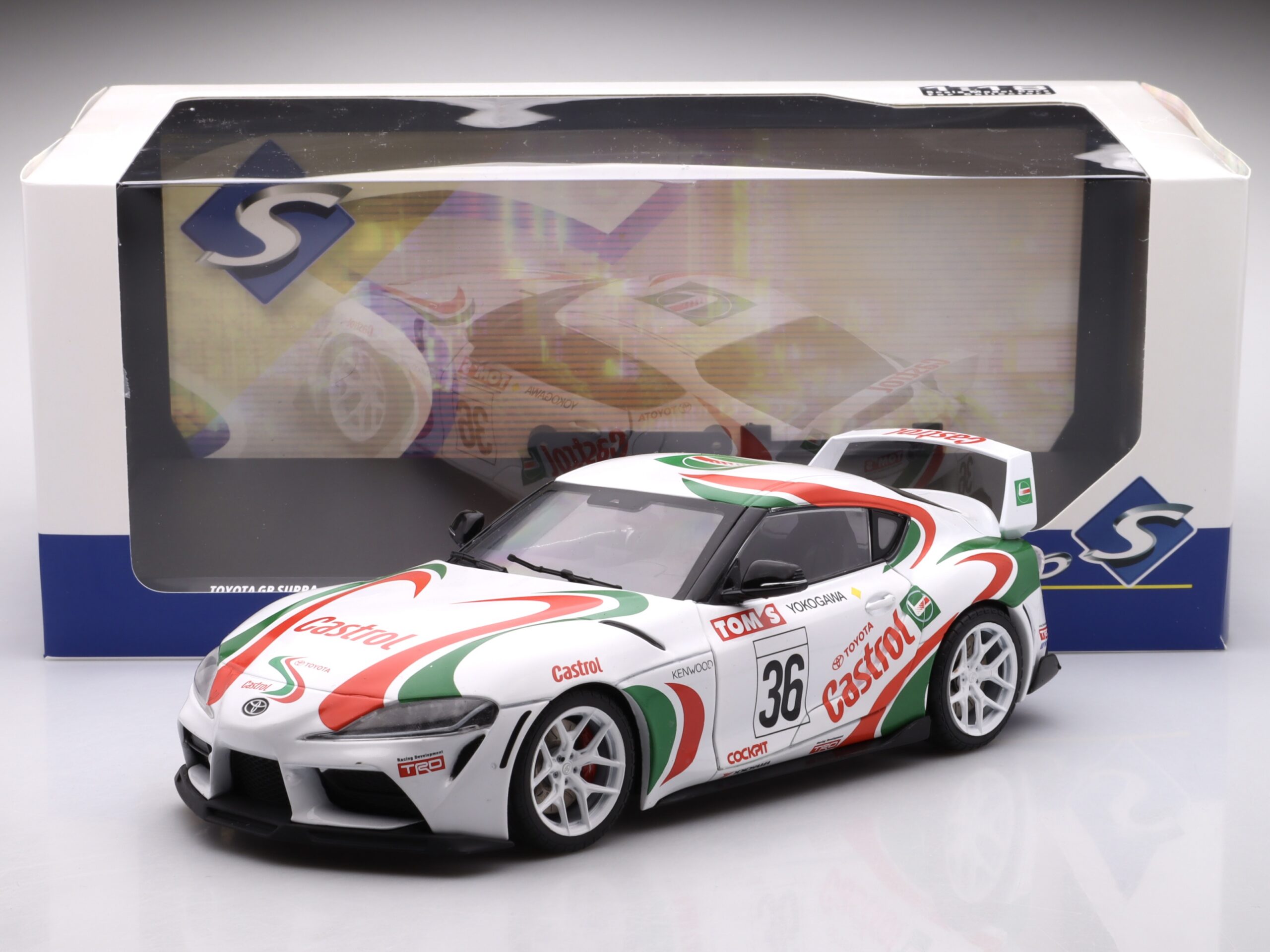 Toyota GR Supra #36 Toyota Racing Tribute - 2024 Solido 1:18