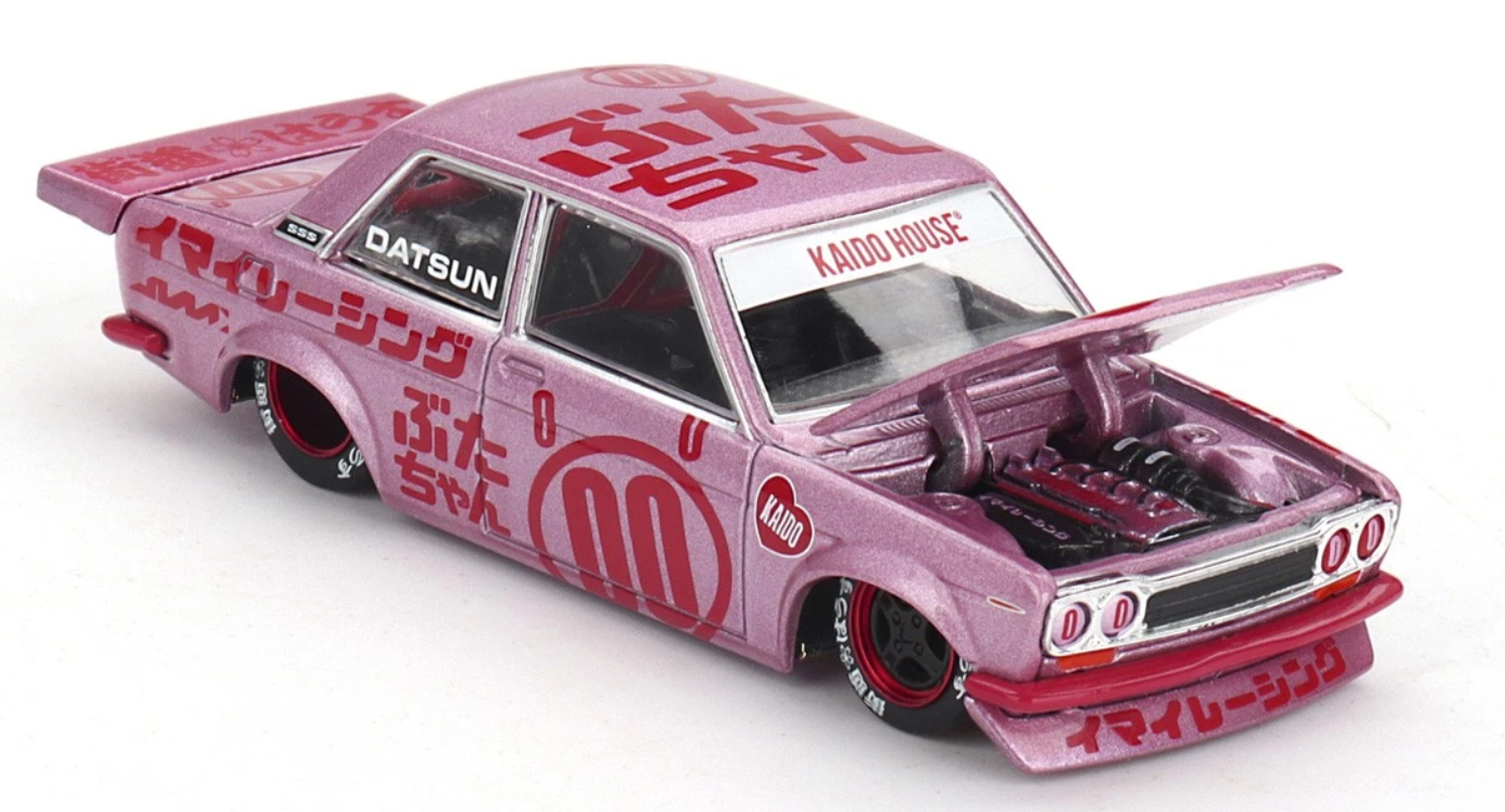 Datsun 510 Pro Street Buta V1 - 1969 Kaido House x Mini GT 1:64