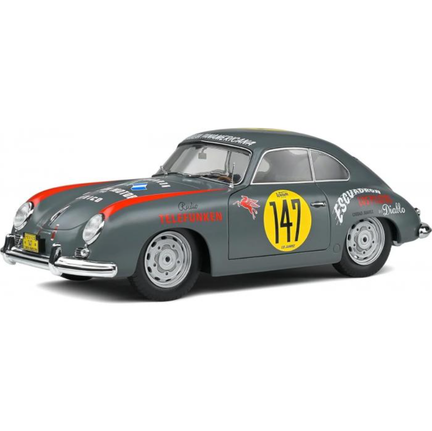 Porsche 356 PRE-A - Racing Tribute Panamericana - 1954, grey Solido 1:18