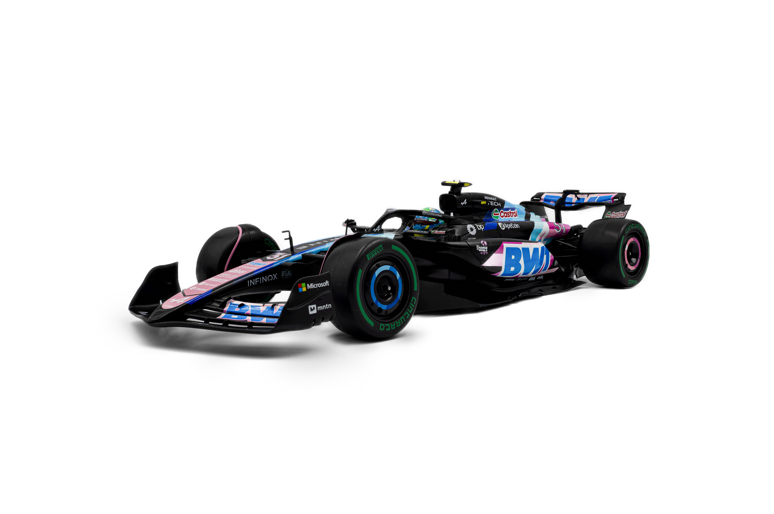 Alpine F1 Team A524 E. Ocon Brazilian GP - 2024 Solido 1:18
