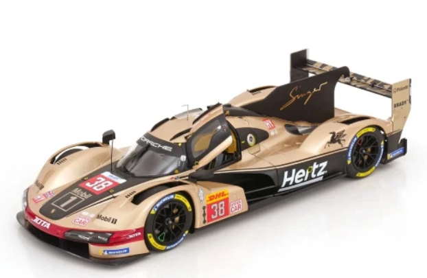 Porsche 963 Hertz Team Jota Lone Star Le Mans Hanson/Button/Rasmussen Norev 1:18