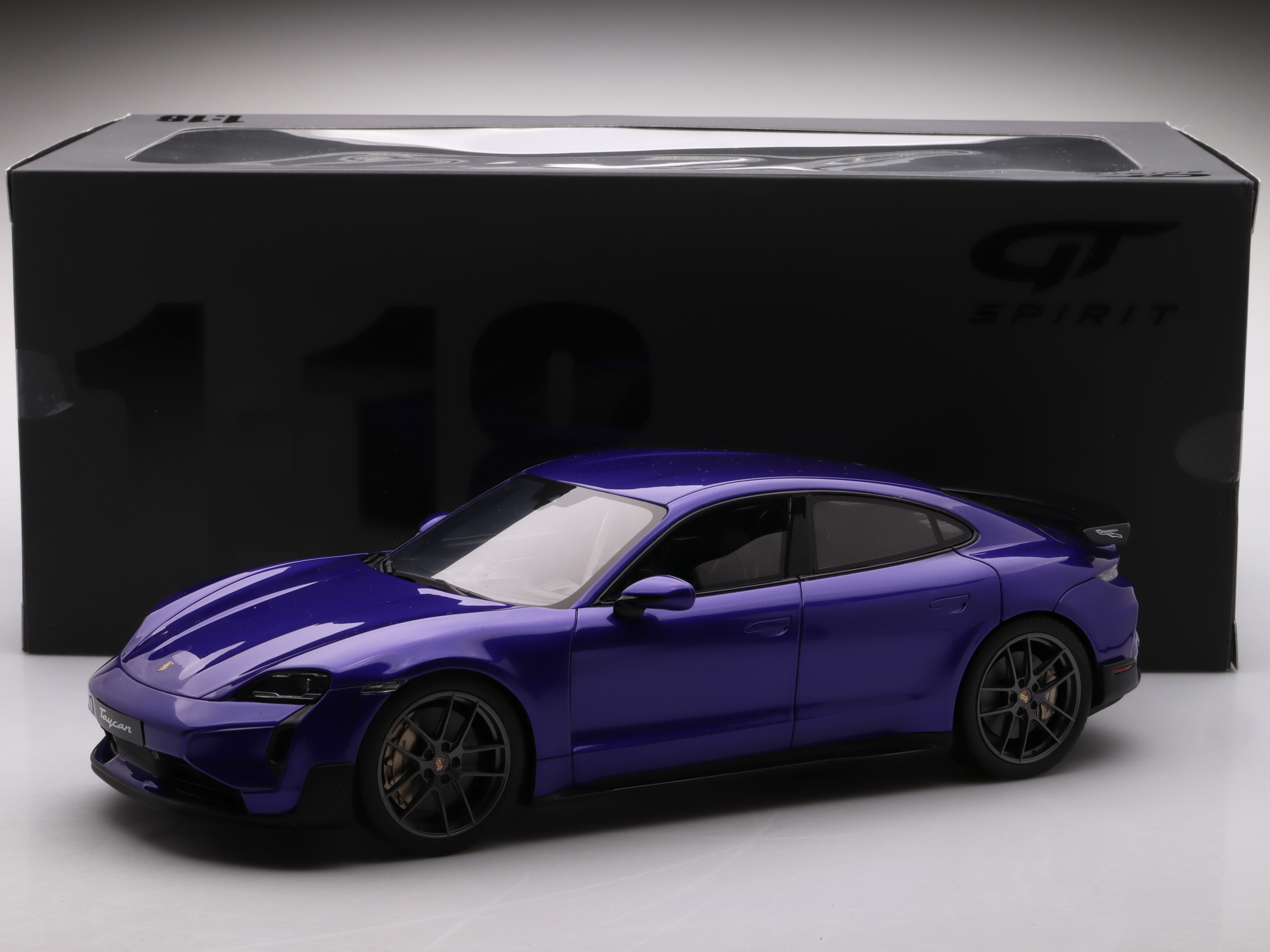 Porsche Taycan Turbo GT - 2023, purple metallic GT Spirit 1:18