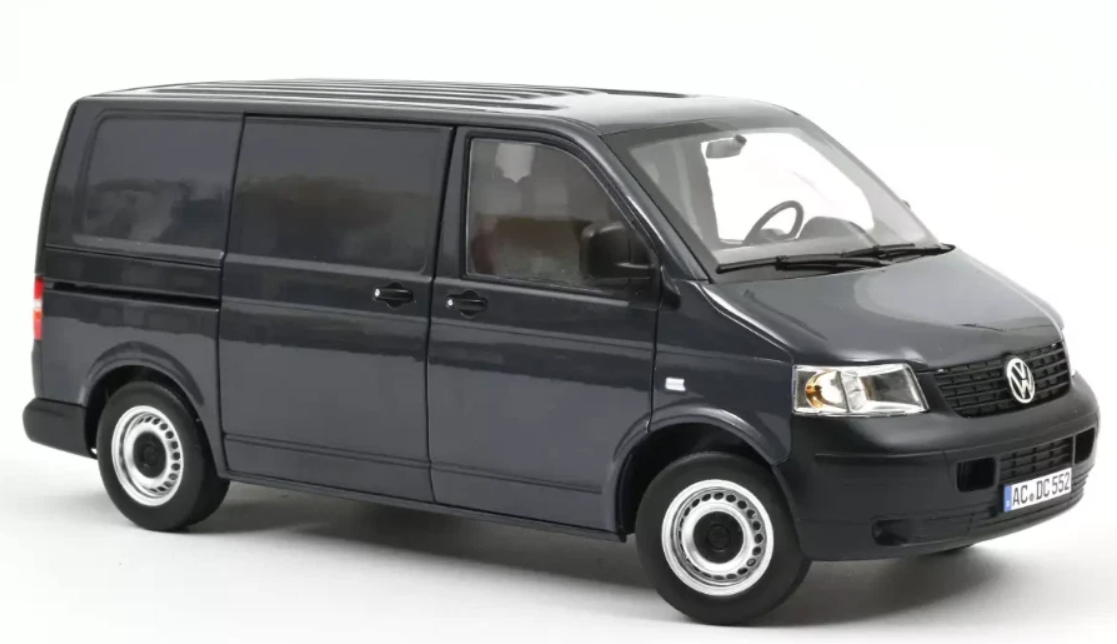 VW T5 Transporter - 2003, grey Norev 1:18