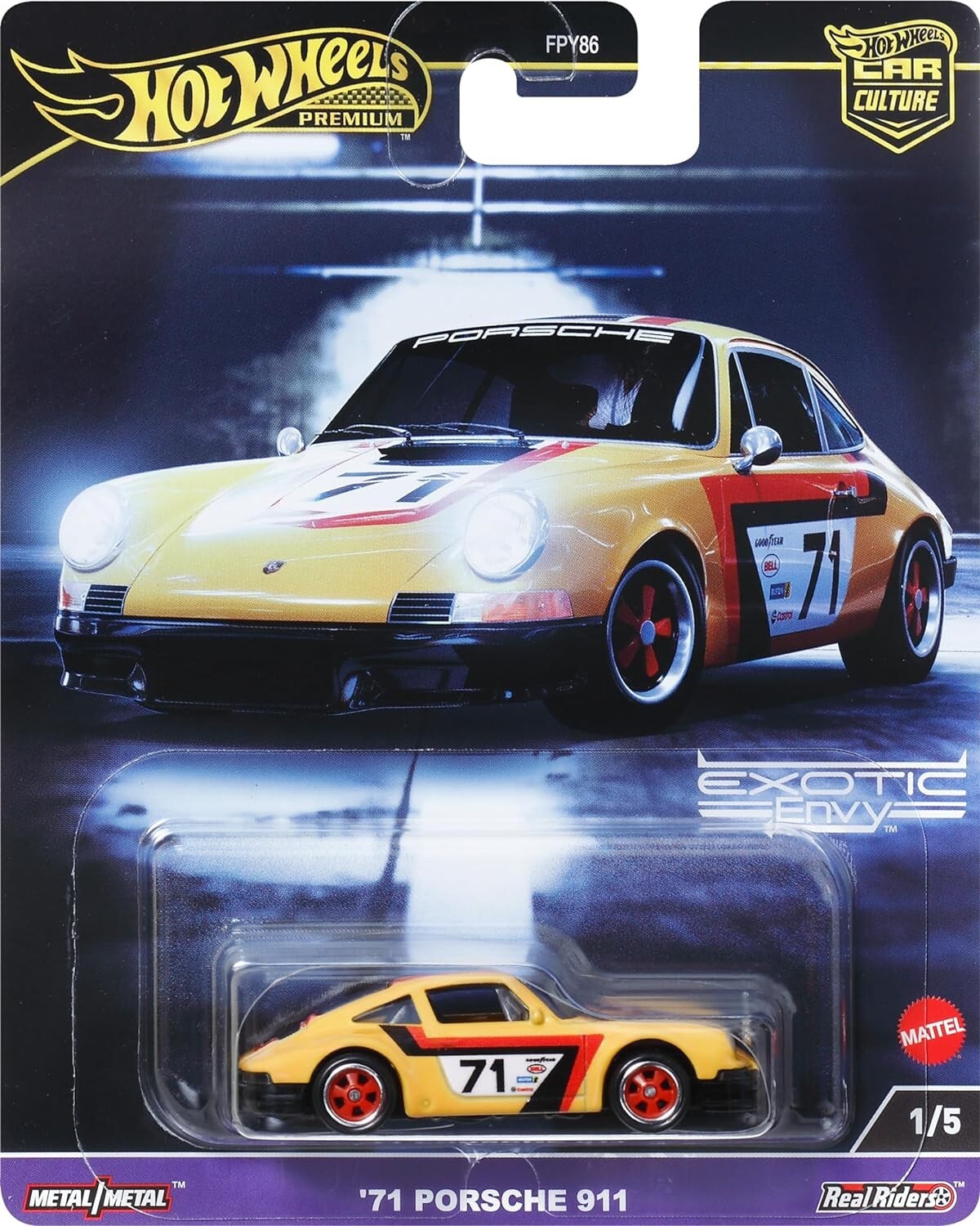 1971 Porsche 911 - Exotic Envy Hot Wheels Premium 1:64