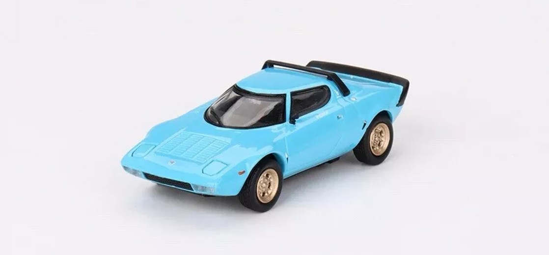 Lancia Stratos HF Stradale - 1975, blue Mini GT 1:64