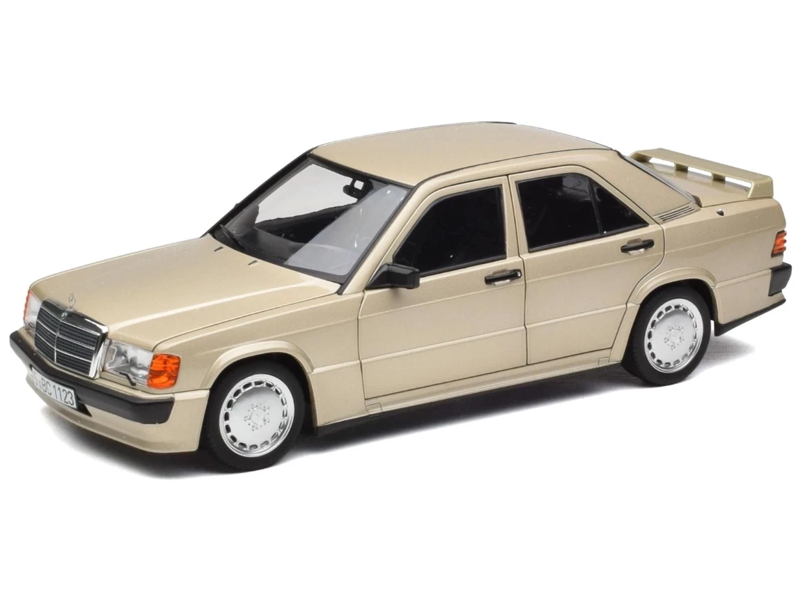Mercedes-Benz 190E (W201) 2.3-16 - 1984, smoke silver metallic Norev 1:18