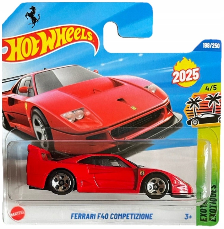 Ferrari F40 Competizione (CASE K 2025) Hot Wheels 1:64
