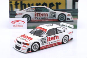 BMW 3-SERIES 325i COUPE (E36) TEAM WS-DHL #34 DTM SEASON 1994 HARALD BECKER, WHITE RED Werk83 1:18