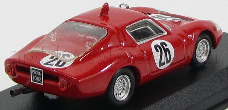 Fiat Abarth OT 1300 #26 Trento-Bondone 1968 Best Model 1:43 - model kolekcjonerski - ujęcie 2