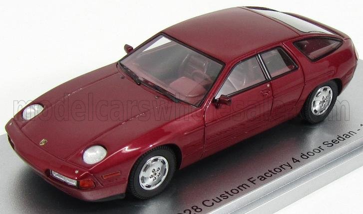 Porsche 928 Factory Custom 4-door Sedan 1986 Kess Model 1:43 - model kolekcjonerski